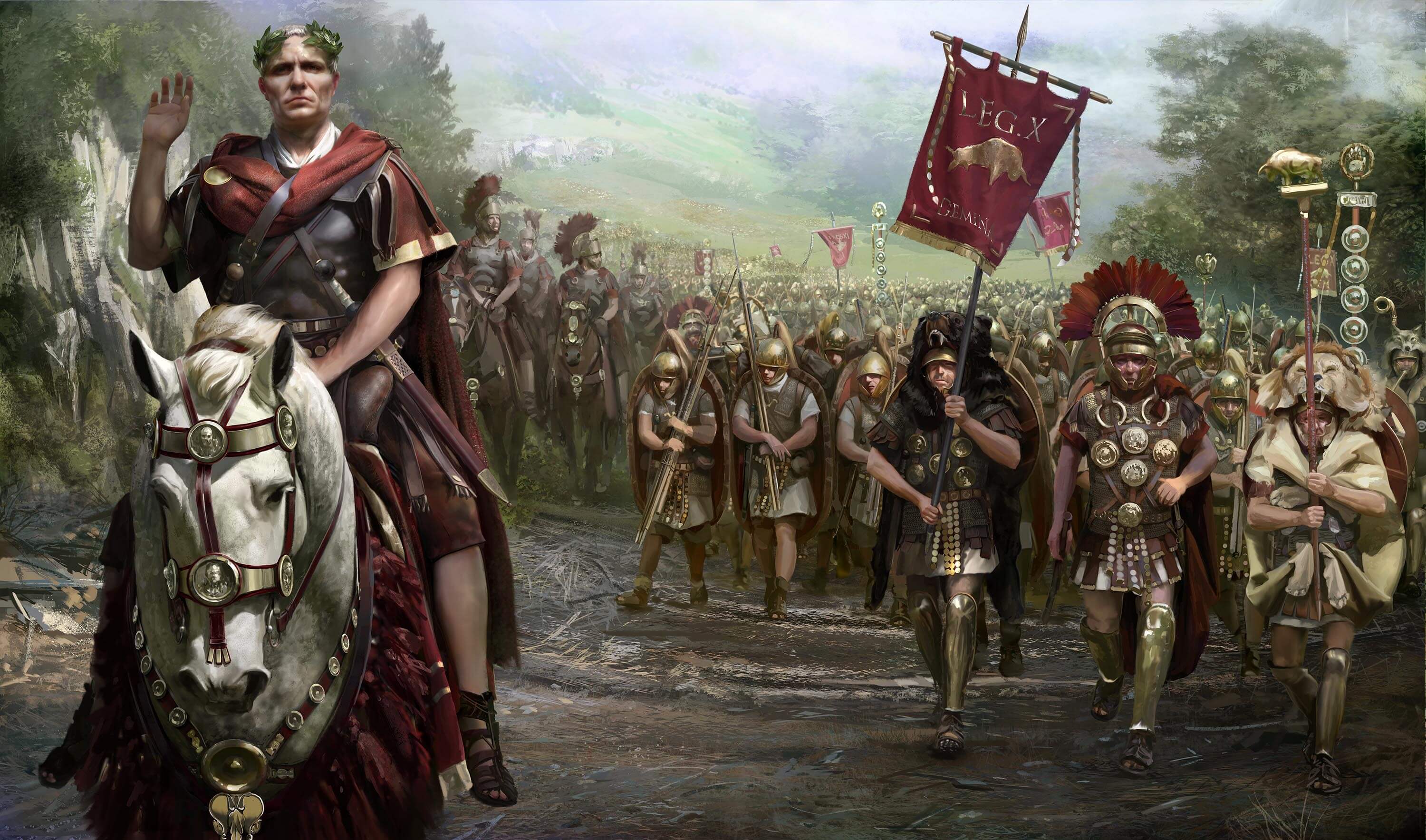 Estrategias: Julio César y su lucha por el poder contra Pompeyo, la gran  guerra civil de la Edad Antigua - Revista Si crees innovas